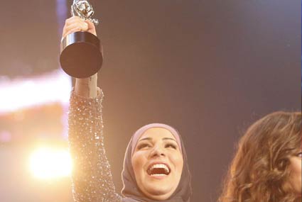 نداء شرارة في الحلقة الأخيرة من The Voice