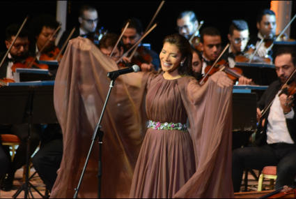 أصالة في حفل ختام مهرجان الموسيقى العربية