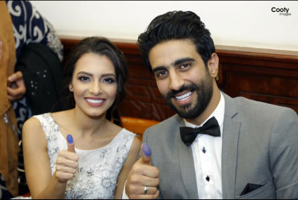 عقد قران كارمن سليمان ومصطفى جاد