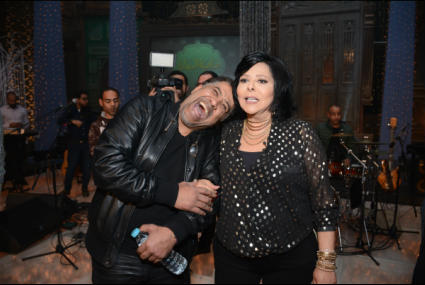 الشاب خالد مع إسعاد يونس