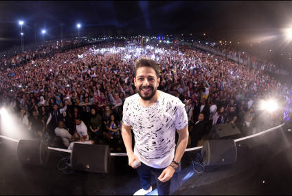 حفل محمد حماقي في جامعة مصر للعلوم والتكنولوجيا