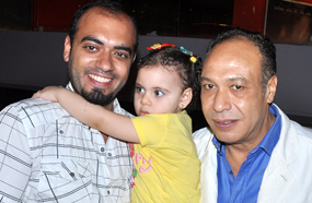 خالد صالح في العرض الخاص