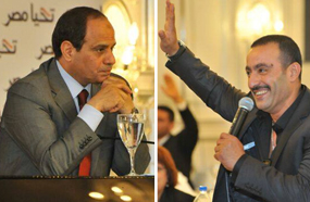 هل اعتذر السقا للسيسي عن جملة &quot;من النهاردة مفيش حكومة&quot;؟