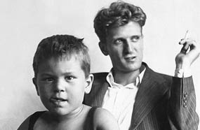 روبرت دي نيرو مع والده الراحل