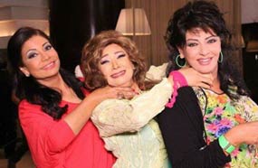 سوسن بدر وانتصار وهالة صدقي