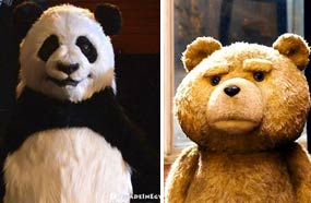 هل تتشابه باندا أحمد حلمي من &quot;صنع في مصر&quot; مع دب فيلم Ted؟