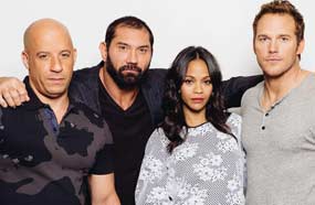 أبطال فيلم &quot; Guardians of the Galaxy&quot;