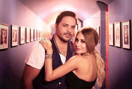 رامي عياش وزوجته داليدا