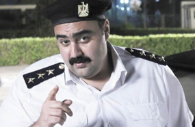 "تيسير فهمي" أو شيكو في مسلسل "الرجل العناب"، وهو الضابط المحب للسينما ولذلك كان "الشارب" وجوده من أجل "السياق الكوميدي"