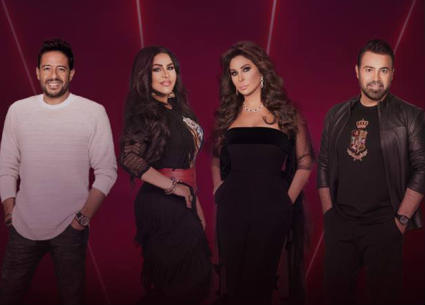 عاصي الحلاني وإليسا وأحلام ومحمد حماقي