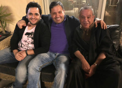 إدوارد في كواليس مسلسل "ربع رومي"