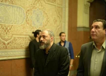 عمرو عبد الجليل يتقب العزاء في شقيقه