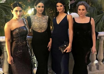 شيرين رضا وتارا عماد ودرة ووصبا عماد