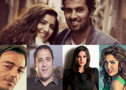 مشاهير الفن يهنئون مي عمر ومحمد سامي