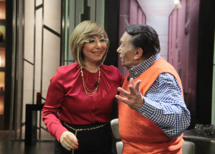 عادل إمام ولميس الحديدي