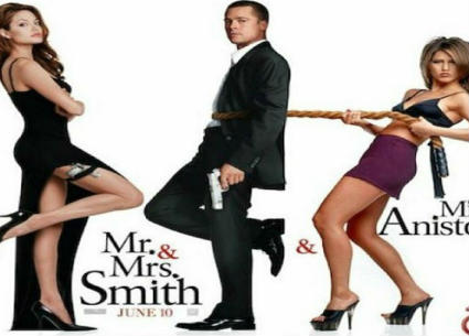 جينيفر أنستون وفيلم Mr &amp; Mrs Smith