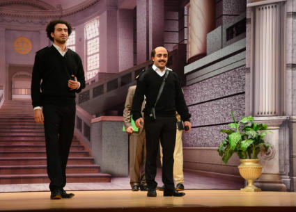 مشهد من العرض المسرحي الجديد