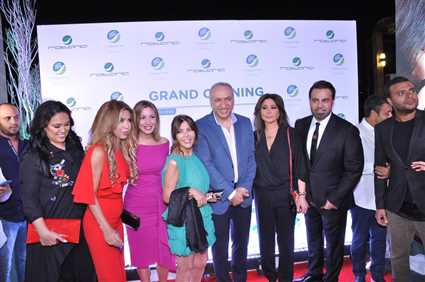 النجوم في حفل افتتاح روتانا