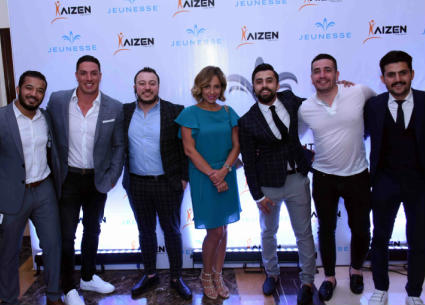 ندا بسيونى وريم البارودى في حفل توقيع بروتكول تعاون مصرى أمريكى