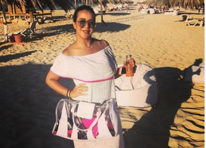 إيمي سمير غانم في الساحل الشمالي 