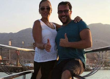 ريم البارودي وكريم أبو زيد 