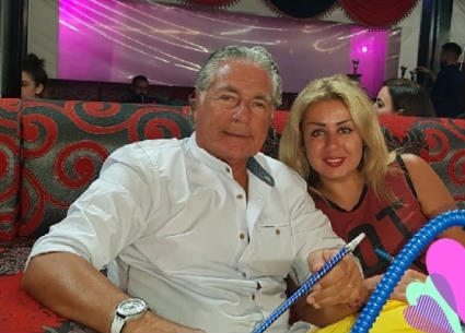 مصطفى فهمي وفاتن موسى.