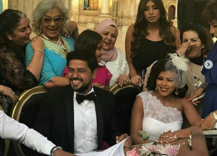 عقد قران ناهد السباعي