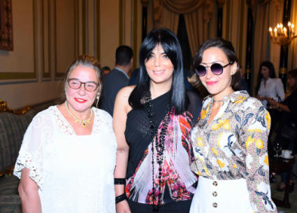 منة شلبي وحورية فرغلي ومها أبو عوف