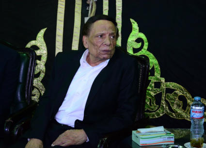 عادل إمام في عزاء سمير خفاجي