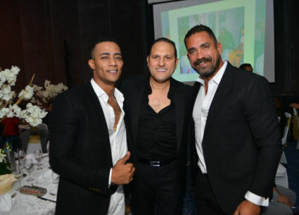 أمير كرارة والمنتج عماد زيادة ومحمد رمضان