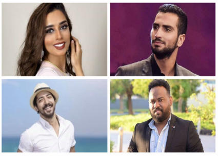 محمد الشرنوبي وبلقيس فتحي وعادل حسن ومحمد حمزة