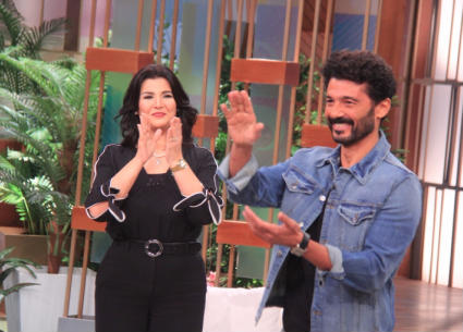 خالد النبوي مع منى الشاذلي