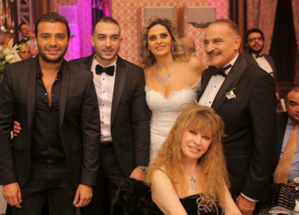 حفل زفاف ميرا وبيتر بحضور مشاهير الفن