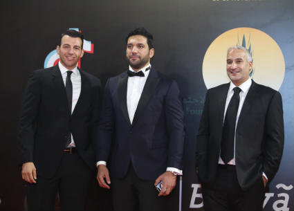 حسن الرداد ورامي رضوان بلا إيمي ودنيا سمير غانم