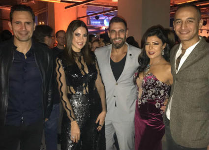 ناهد السباعي ودرة وظافر العابدين