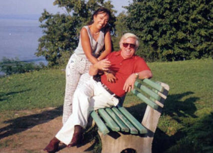 حسن كامي وزوجته نجوى