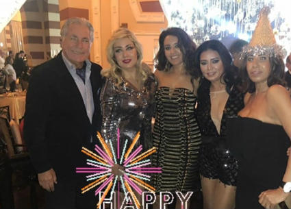 رانيا يوسف ومصطفى فهمي وزوجته فاتن موسى