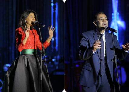 مدحت صالح وياسمين علي