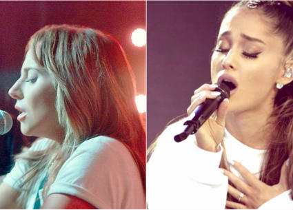 أريانا جراندي وليدي جاجا