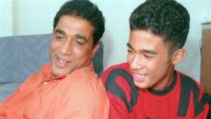 هيثم أحمد زكي ووالده أحمد زكي