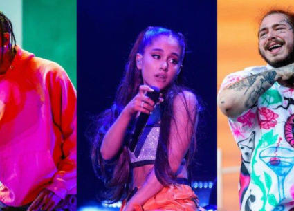 بوست مالون وأريانا جراندي وترافيس سكوت