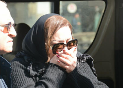 جنازة والد نهال عنبر