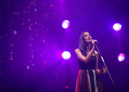  فايا يونان على مسرح الماركيه في التجمع الخامس