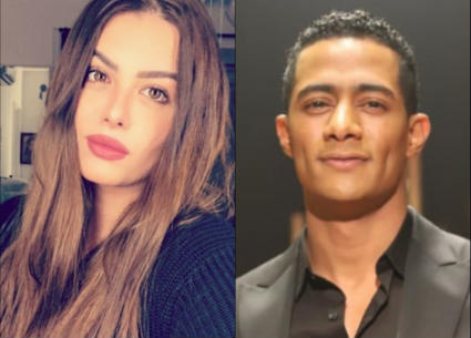 محمد رمضان وهنادي مهنى