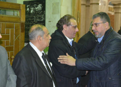 عزاء والد أحمد باشا