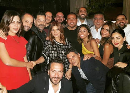 صورة جماعية لحضور الخفل