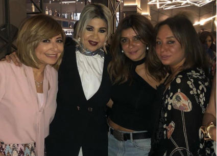 إنجي علي وغادة عادل وبوسي شلبي ولميس الحديدي