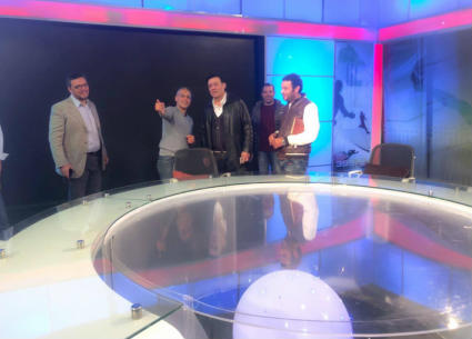 مدحت شلبي واللمسات النهائية قبل الظهور على النيل للرياضة