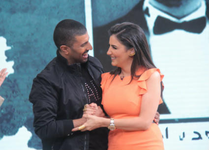 مي عمر ومحمد سامي