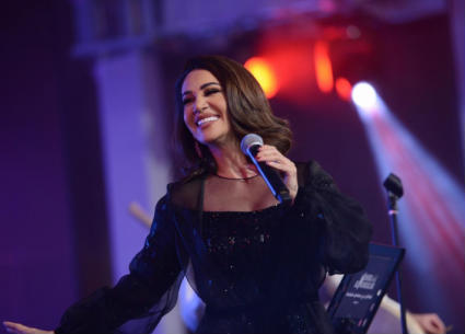 تألقت ديانا حداد في حفل غنائي ساهر في دولة الكويت